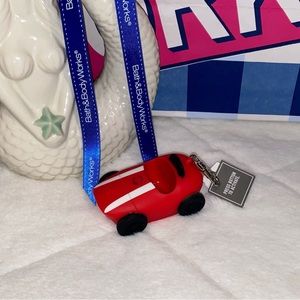 BATH AND BODY WORKS RED RACE CAR POCKETBAC SANITIZER HOLDER🚗🏎️